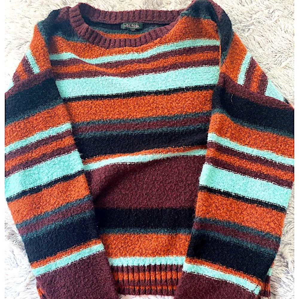 Striped Knit Vintage Sweater